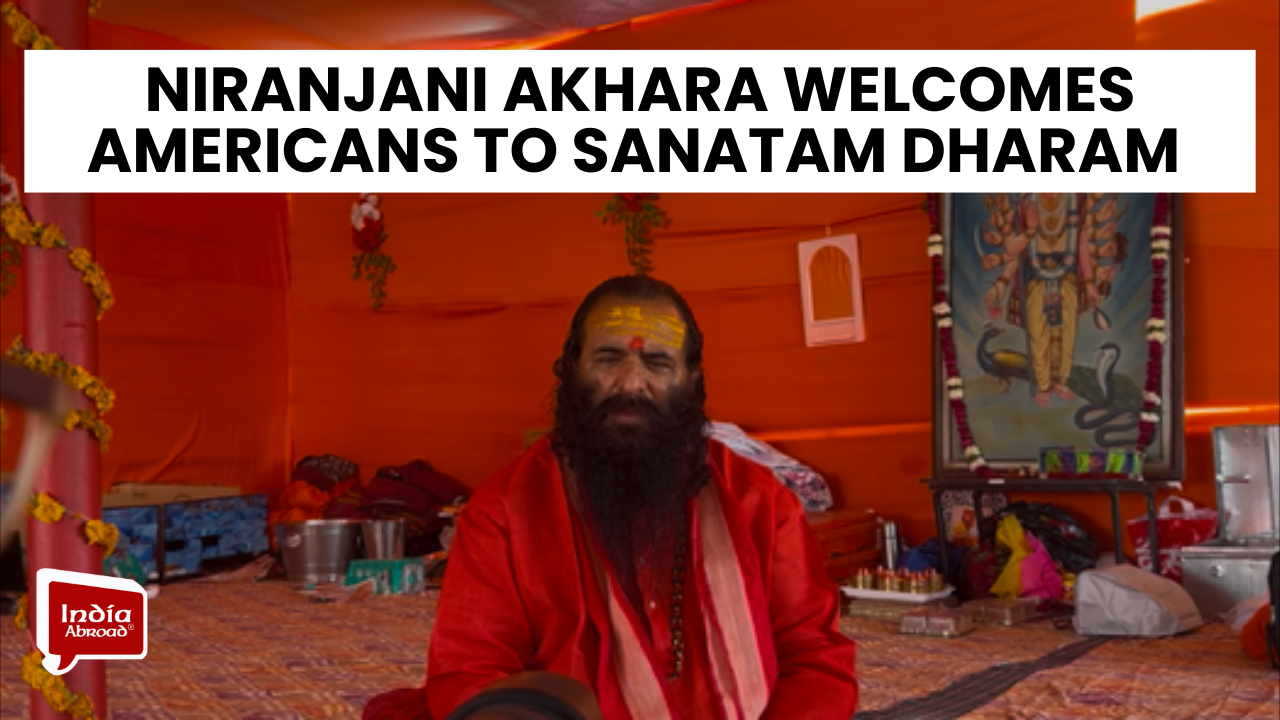 Niranjani Akhara welcomes Americans to Sanatam Dharam 